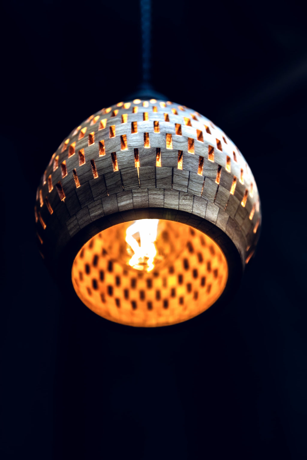 Cherry Pendant Light, 5.5" x 5.25"