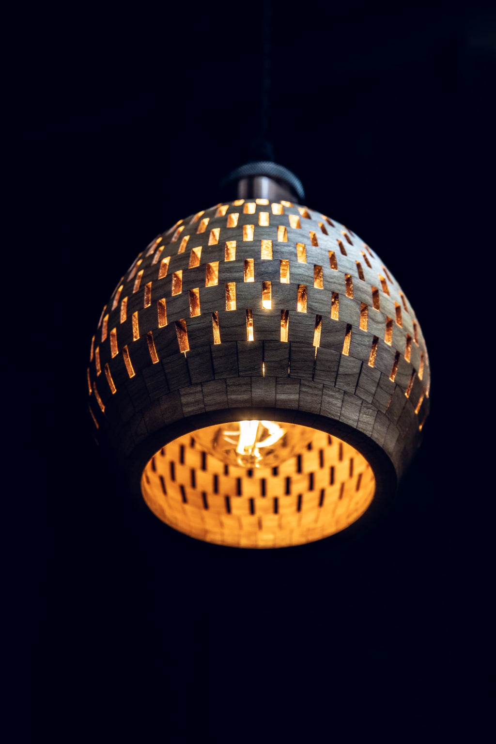 Cherry Pendant Light, 5.5" x 5.25"