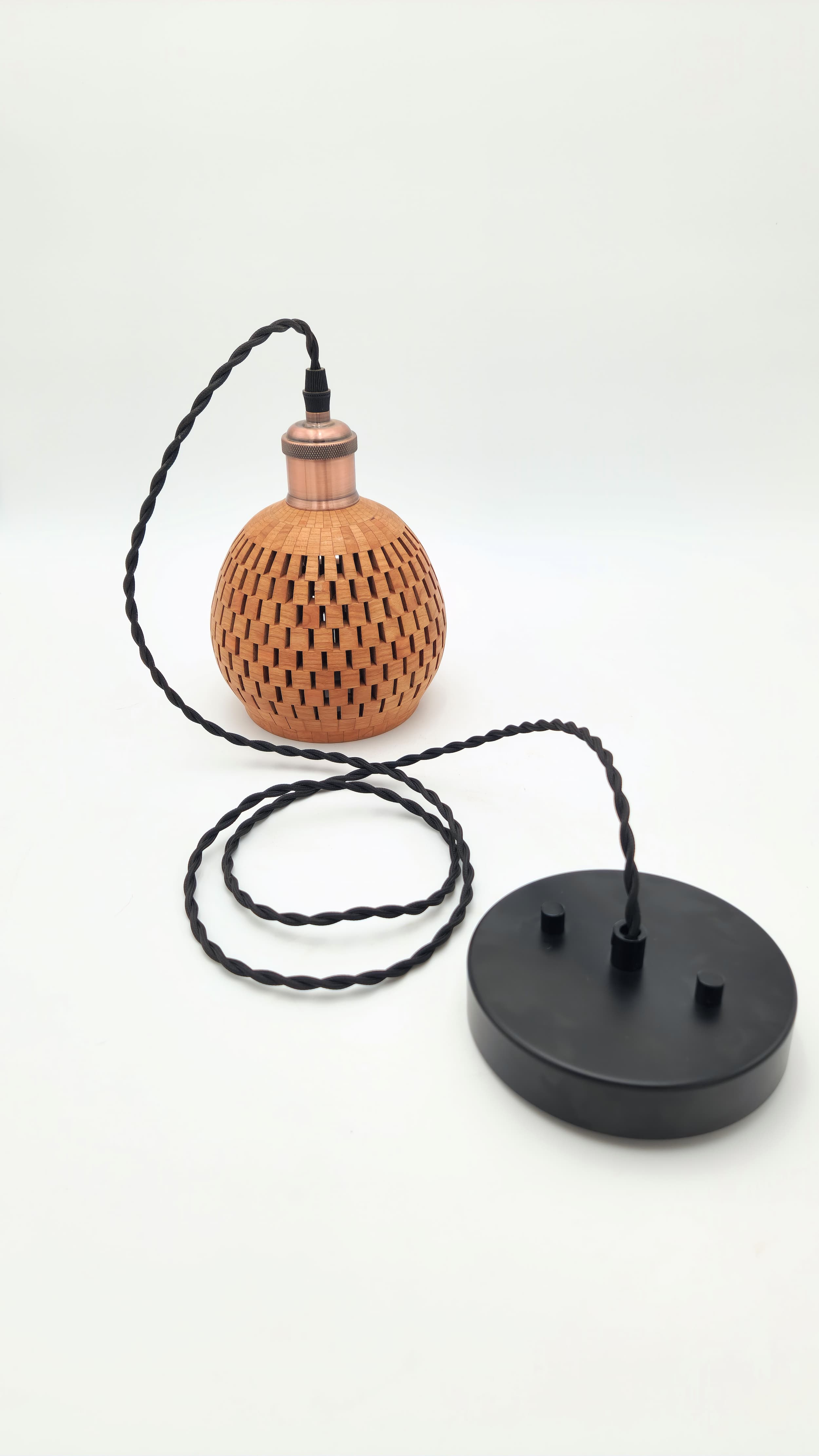 Cherry Pendant Light, 5.5" x 5.25"