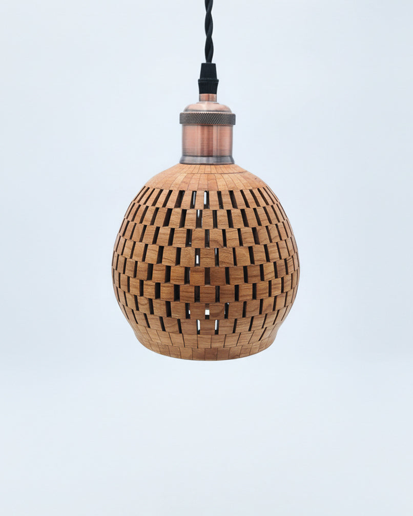 Cherry Pendant Light, 5.5" x 5.25"