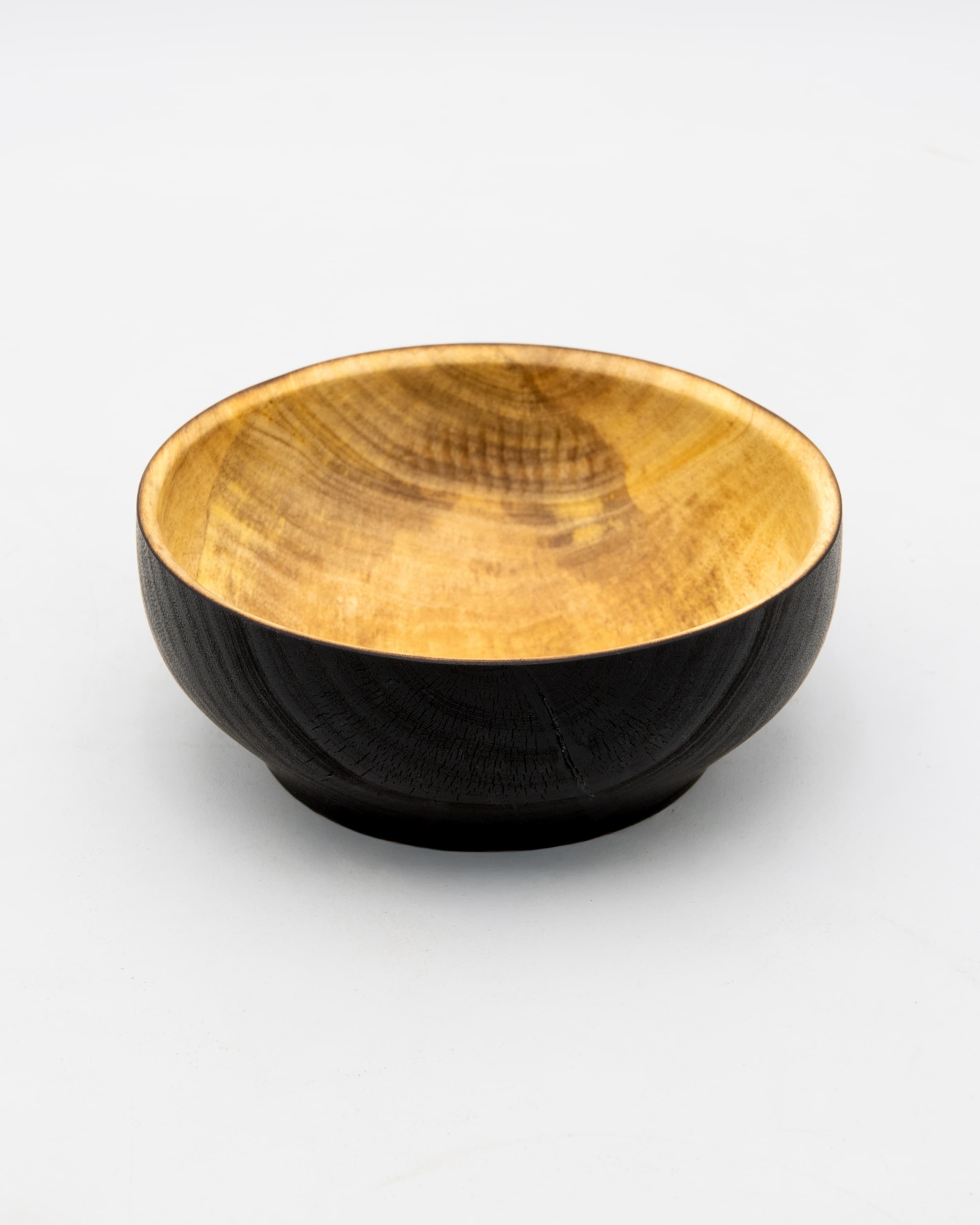 Shou Sugi Ban Orange Bowl, 5" x 2"