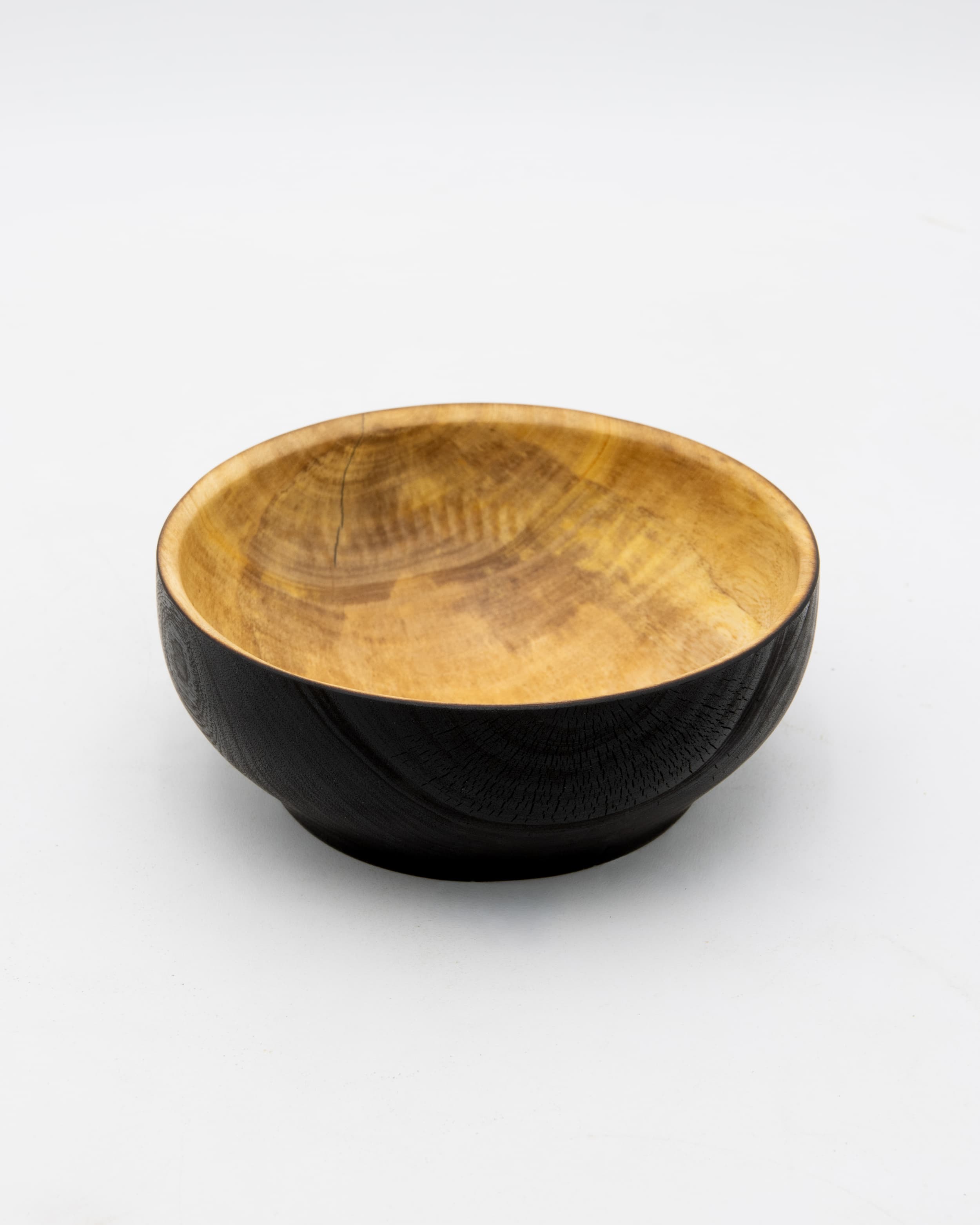 Shou Sugi Ban Orange Bowl, 5" x 2"