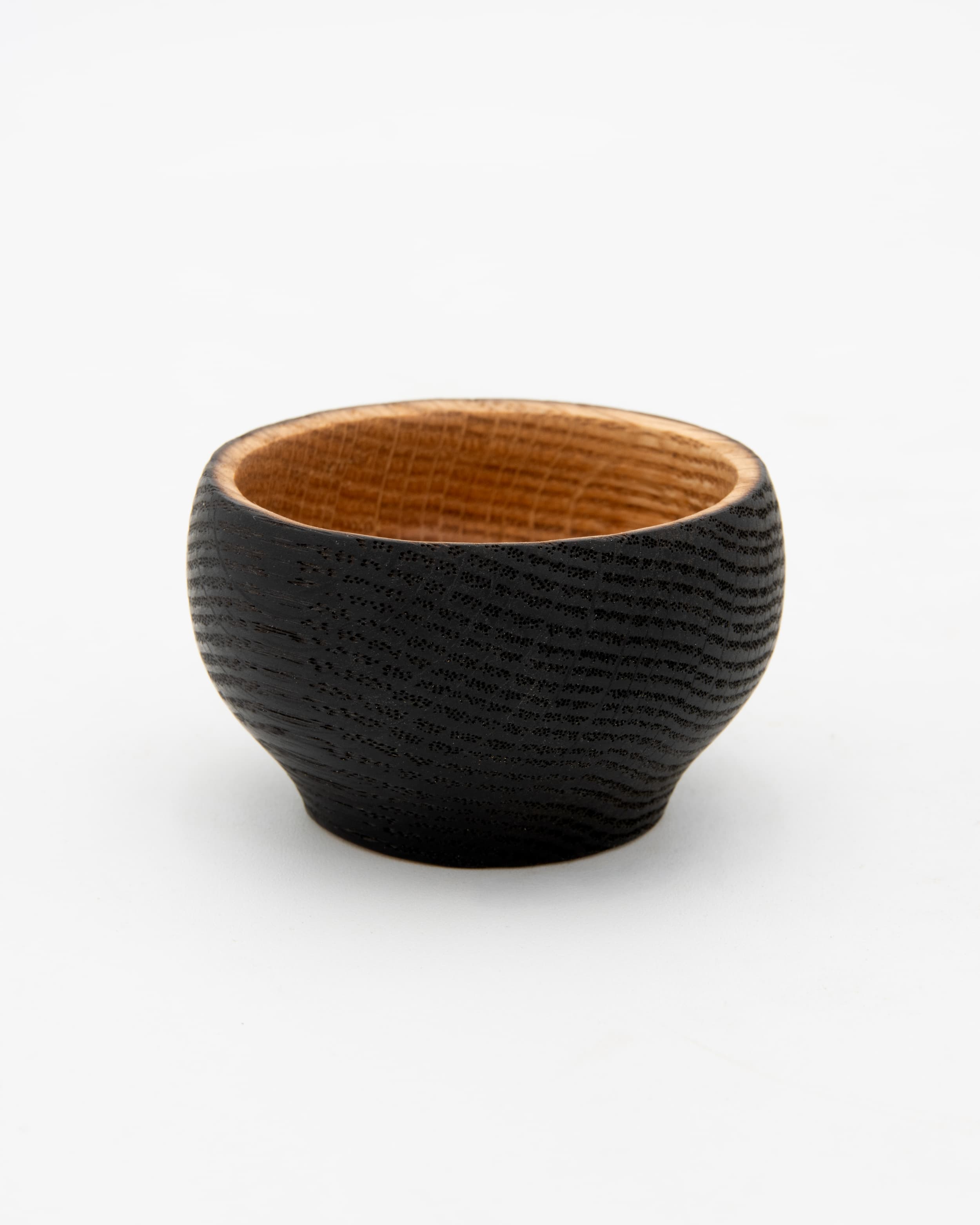 Shou Sugi Ban Red Oak Bowl (2), 2.5" x 1.5"