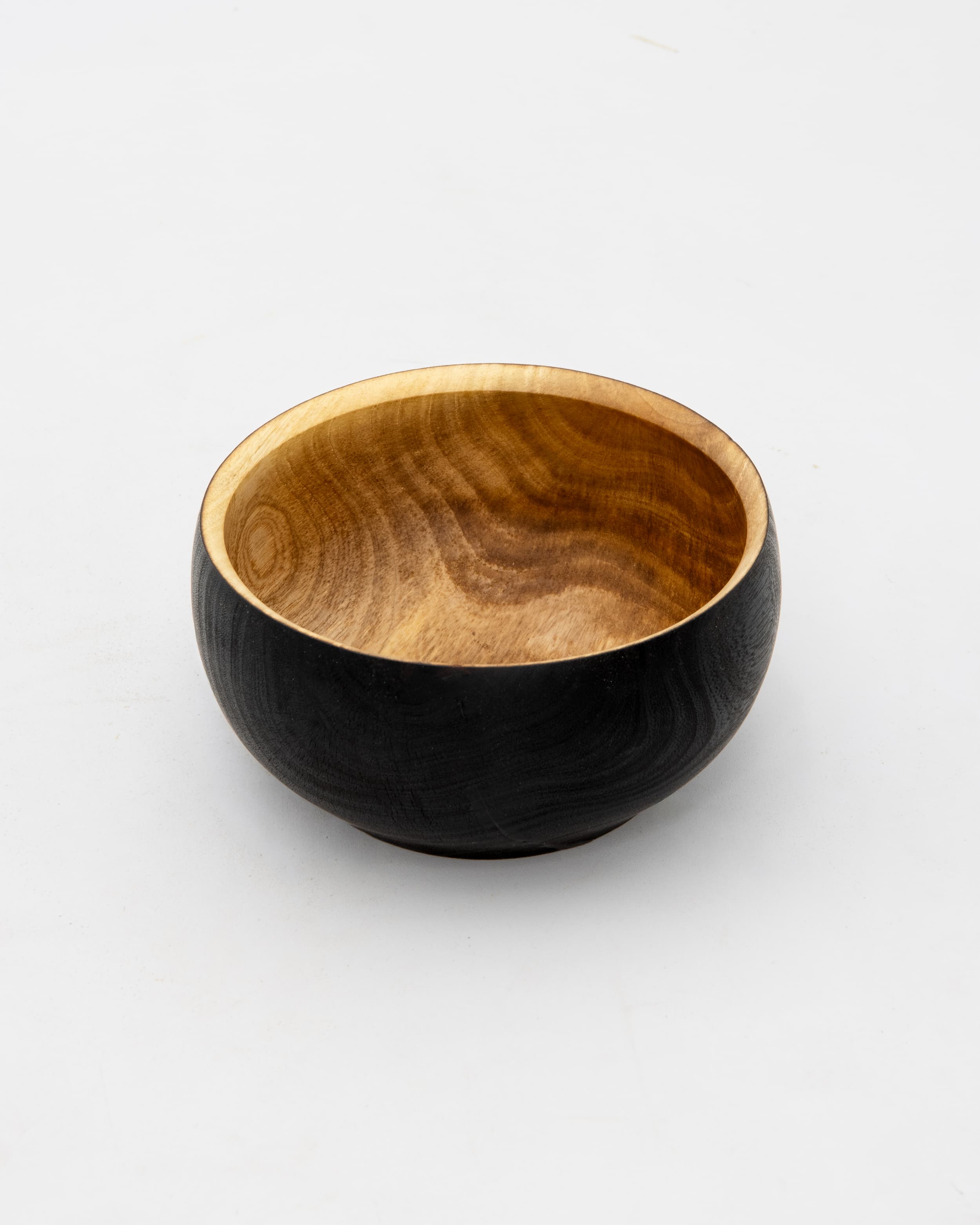 Shou Sugi Ban Orange Bowl, 5" x 2.5"