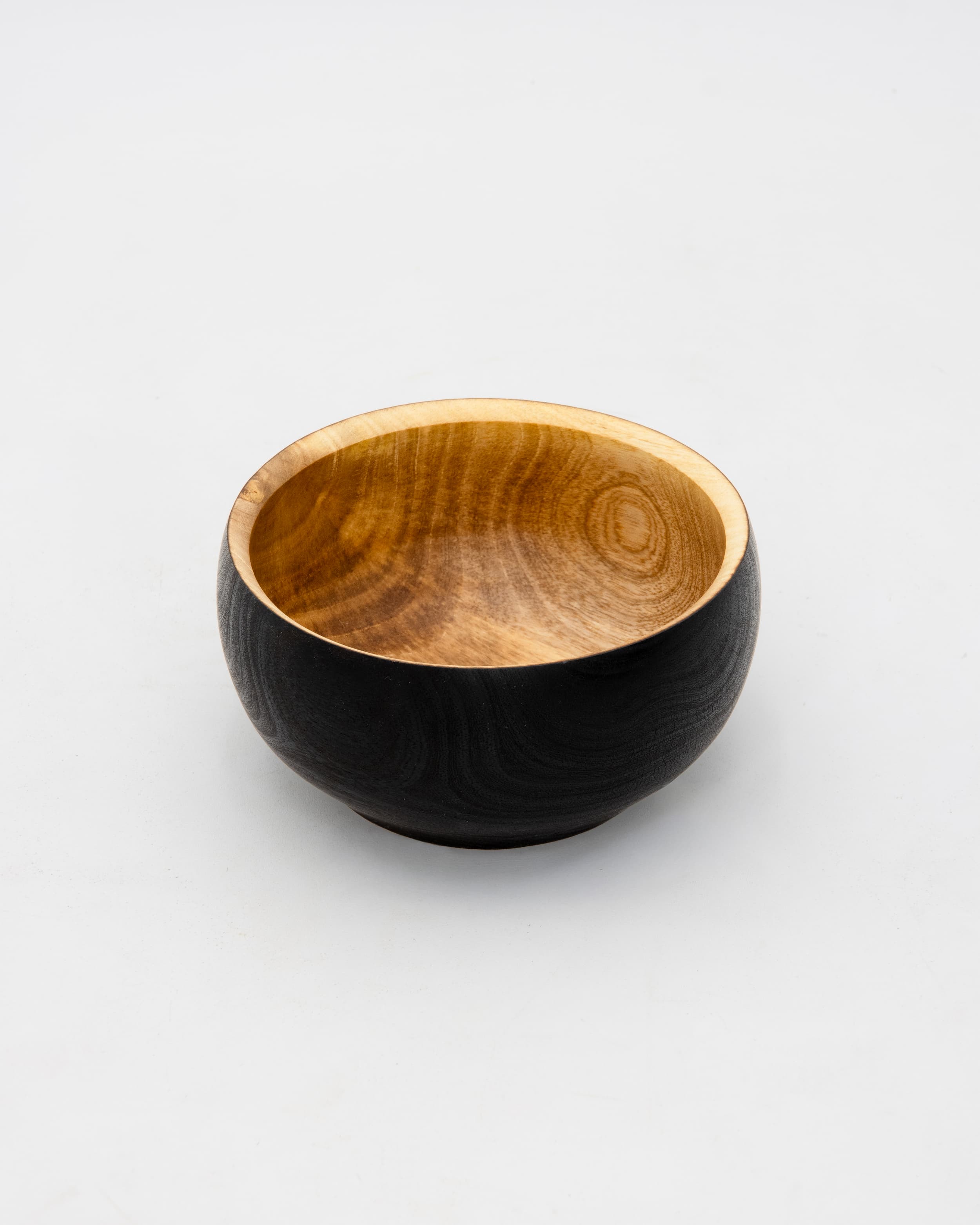 Shou Sugi Ban Orange Bowl, 5" x 2.5"