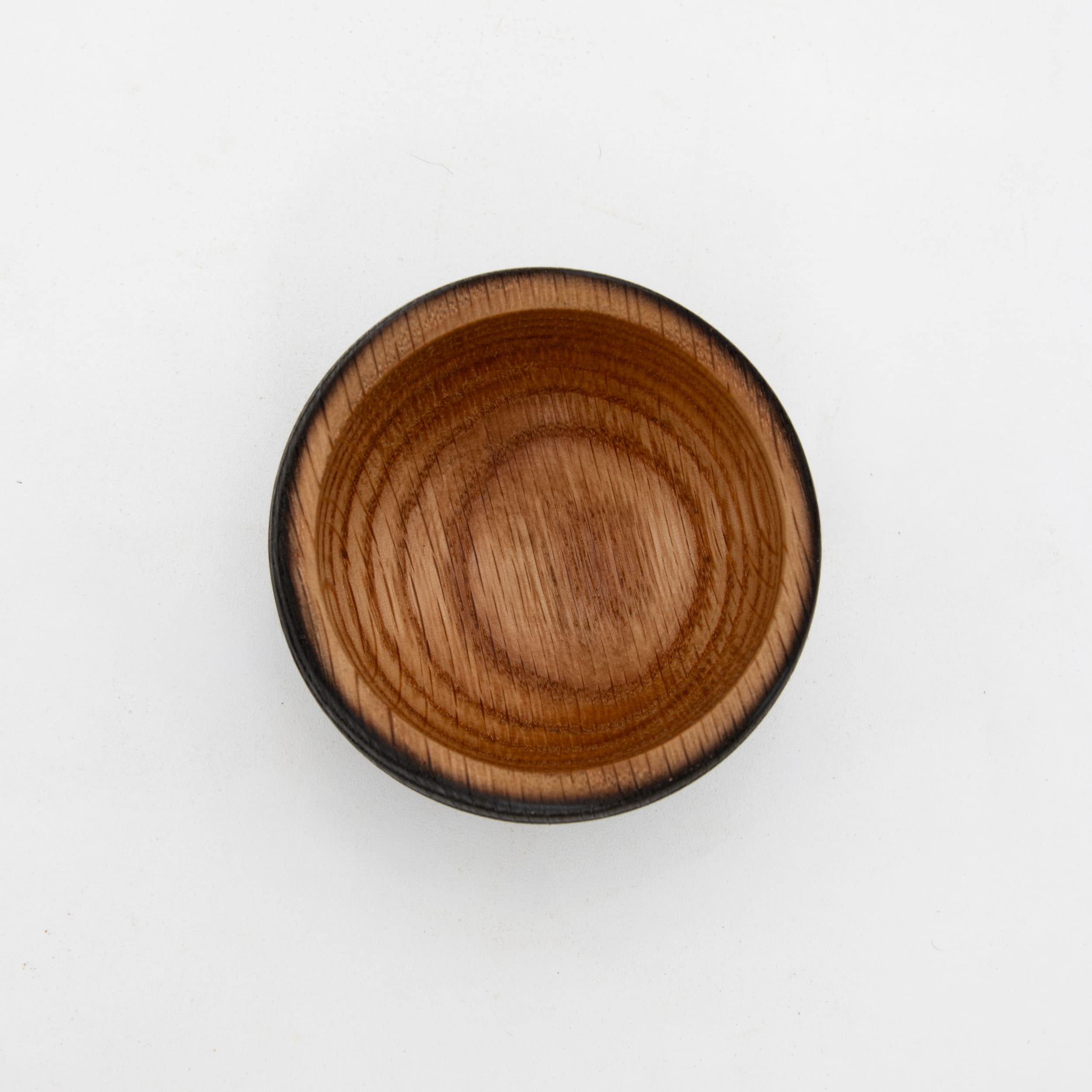 Shou Sugi Ban Red Oak Bowl, 2.5" x 1.5"