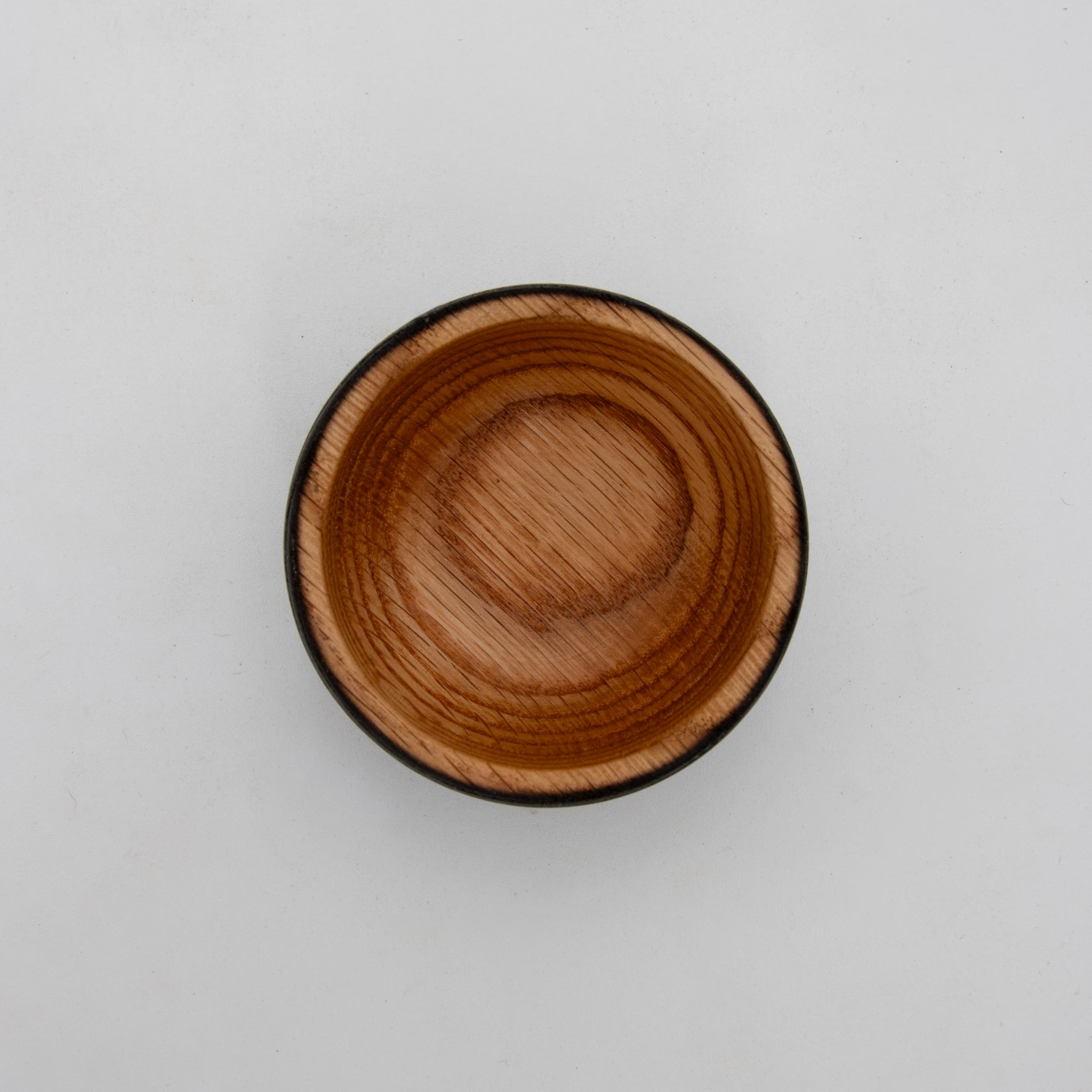 Shou Sugi Ban Red Oak Bowl, 3" x 1.5"