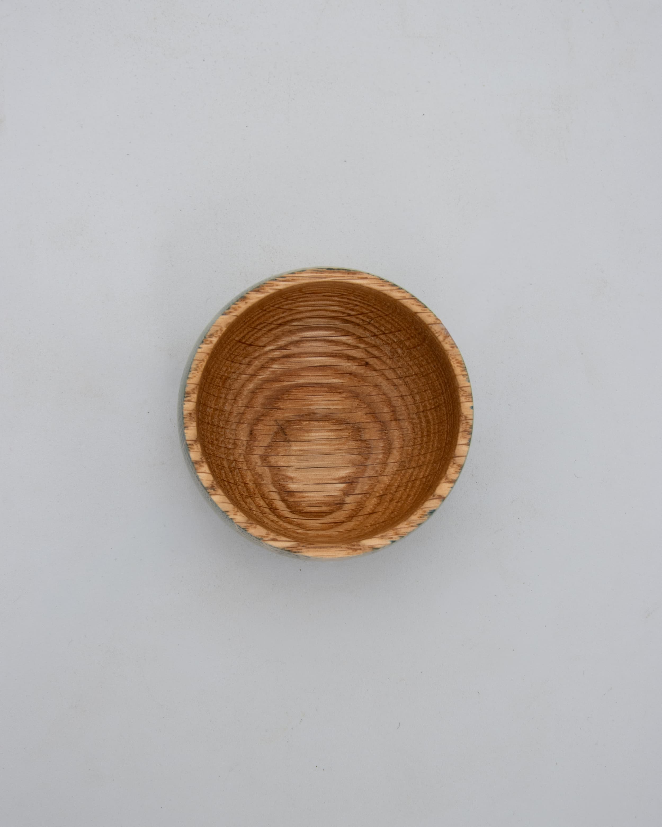 Custom Dyed Red Oak Bowl, 3" x 1.5"