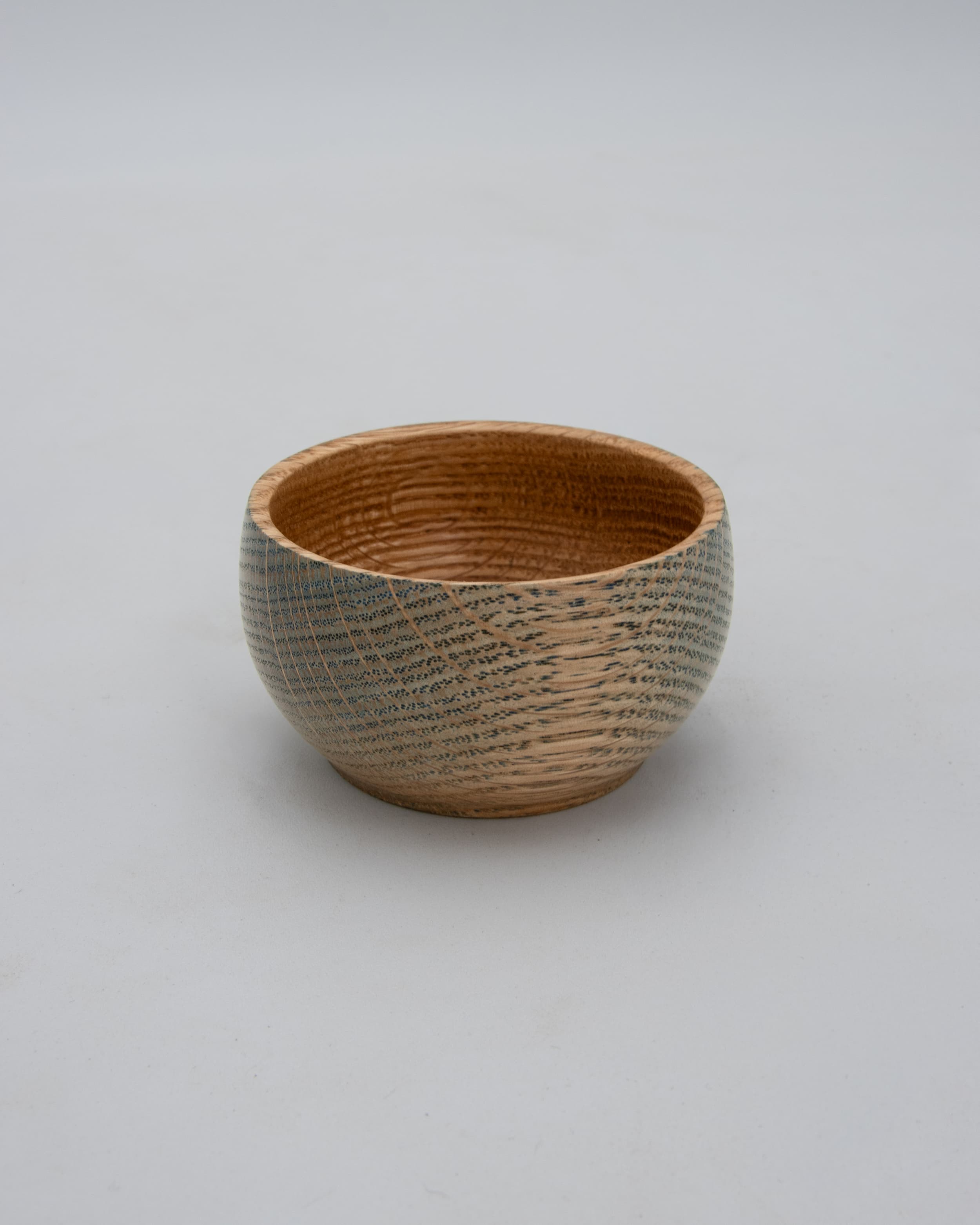 Custom Dyed Red Oak Bowl, 3" x 1.5"