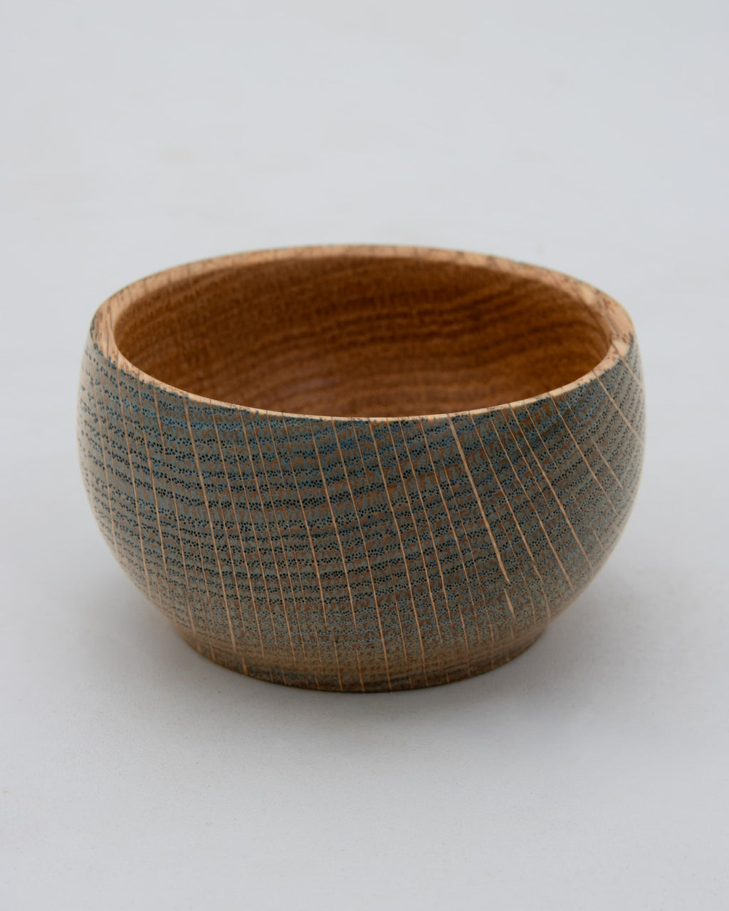 Custom Dyed Red Oak Bowl, 3" x 1.5"