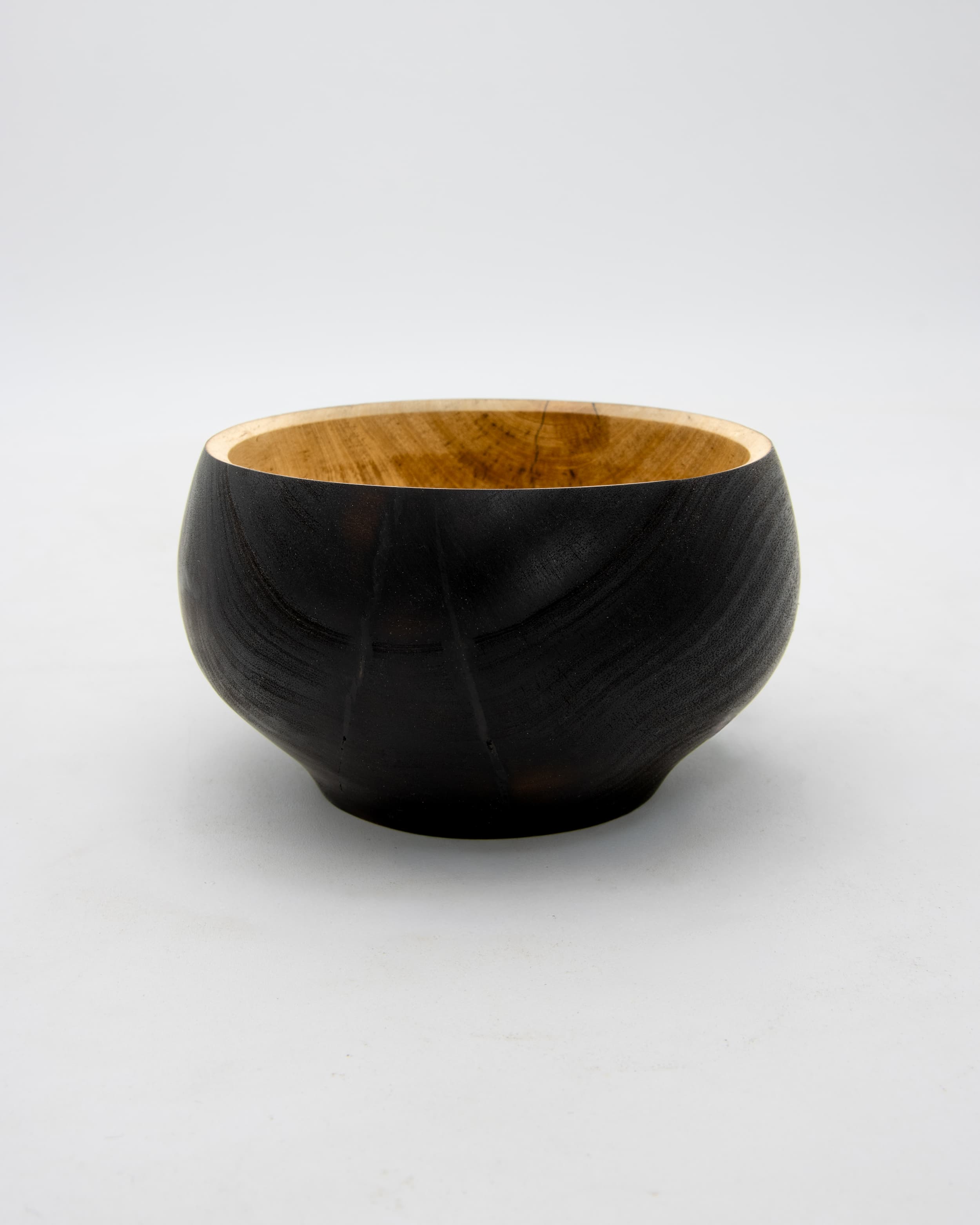 Shou Sugi Ban Orange Bowl, 4.5" x 2.5"