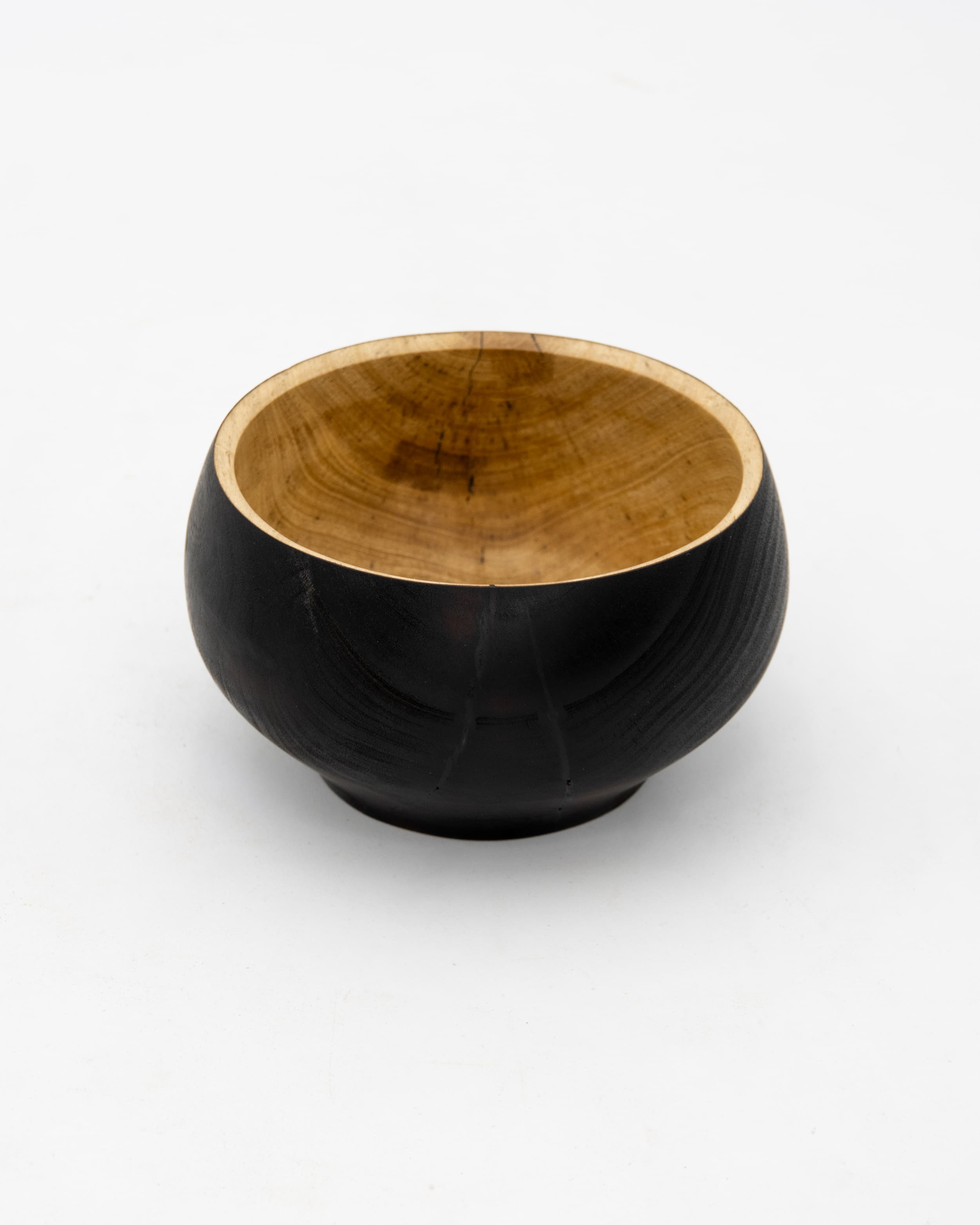 Shou Sugi Ban Orange Bowl, 4.5" x 2.5"