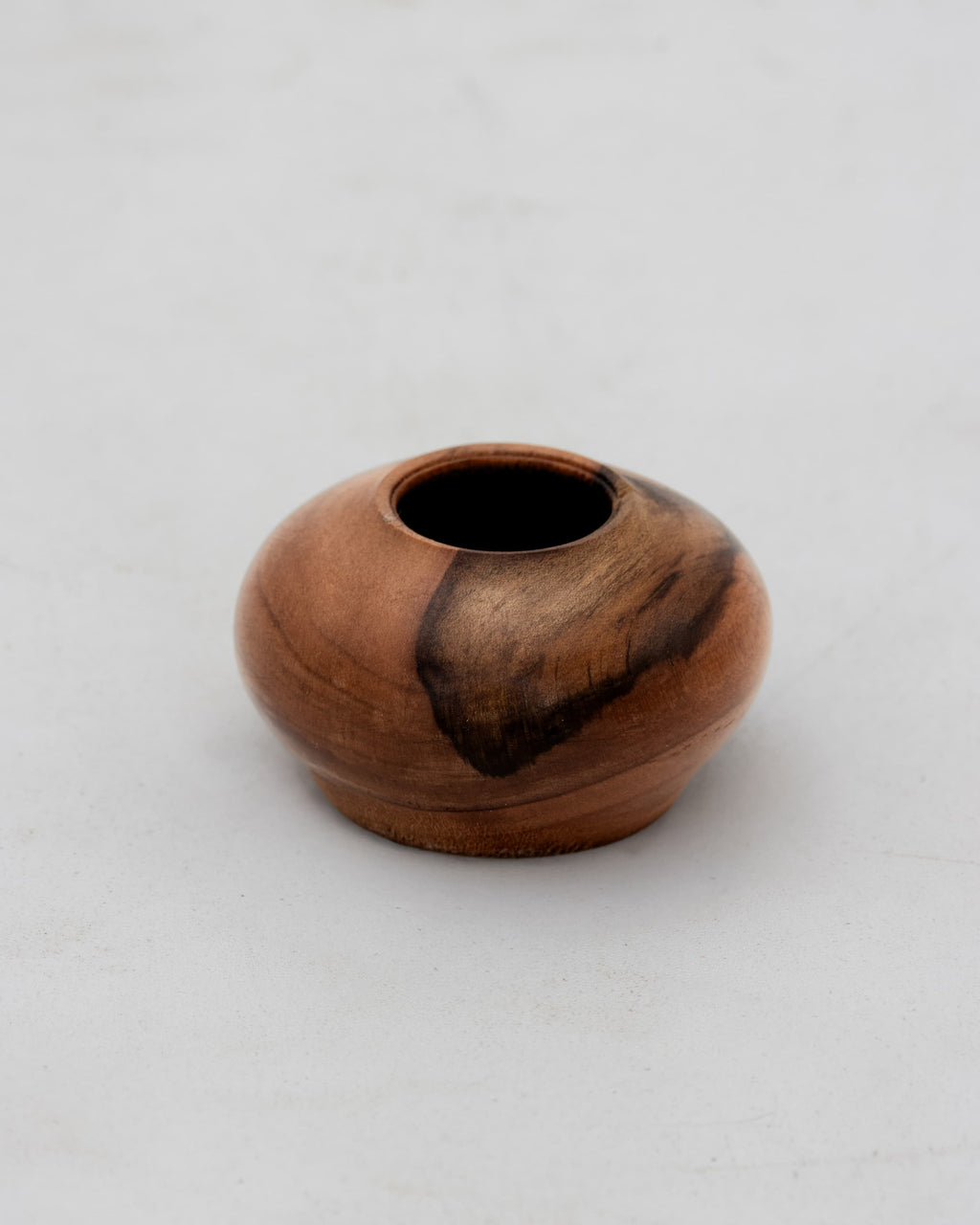 Redwood Hollow Form, 2" x 1"