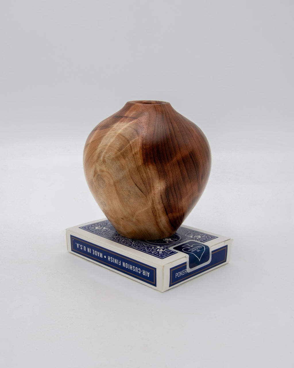 Redwood Hollow Form, 3.25" x 4"