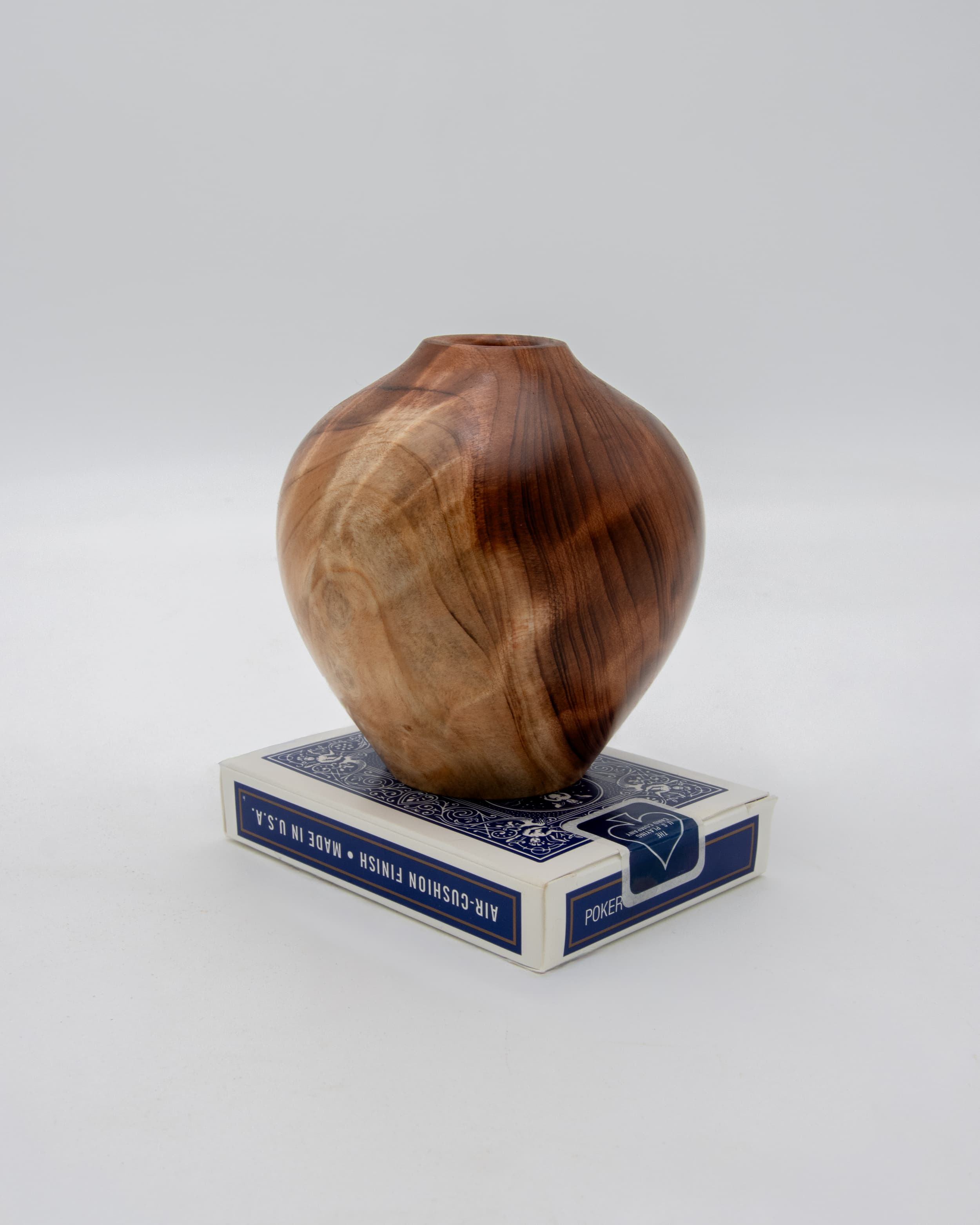 Redwood Hollow Form, 3.25" x 4"