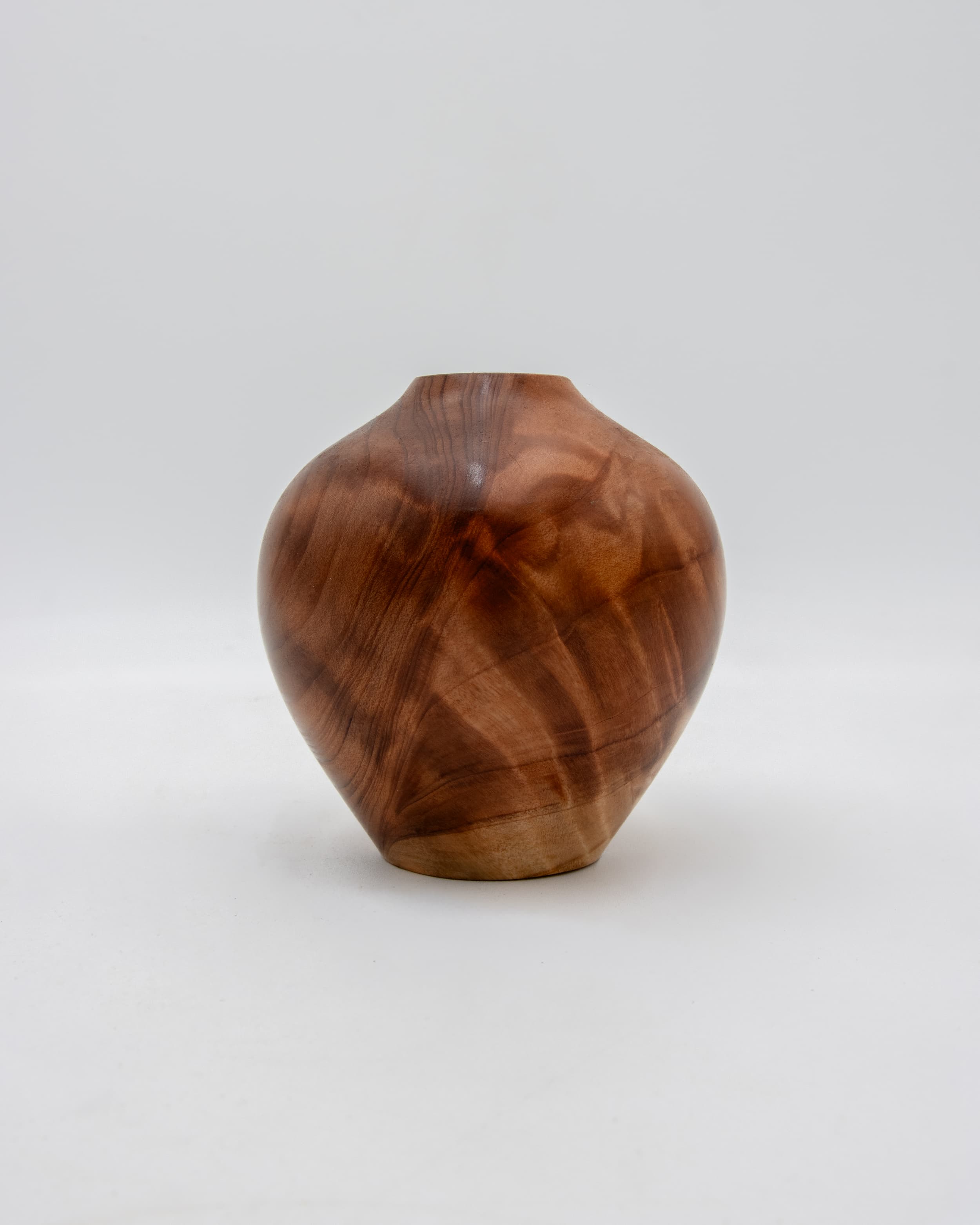 Redwood Hollow Form, 3.25" x 4"