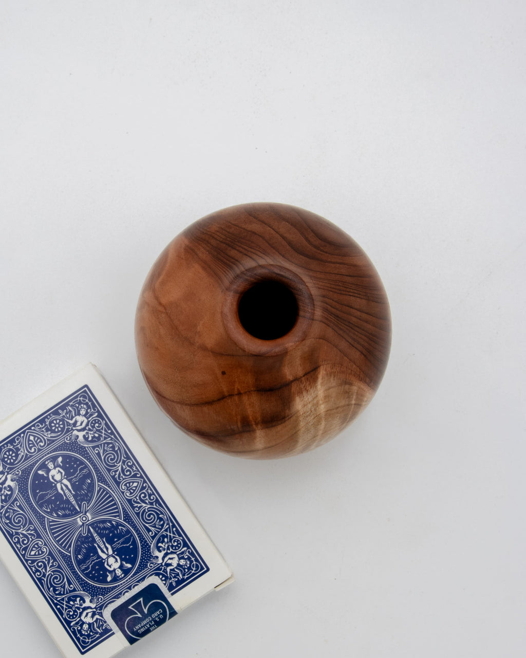 Redwood Hollow Form, 3.25" x 4"