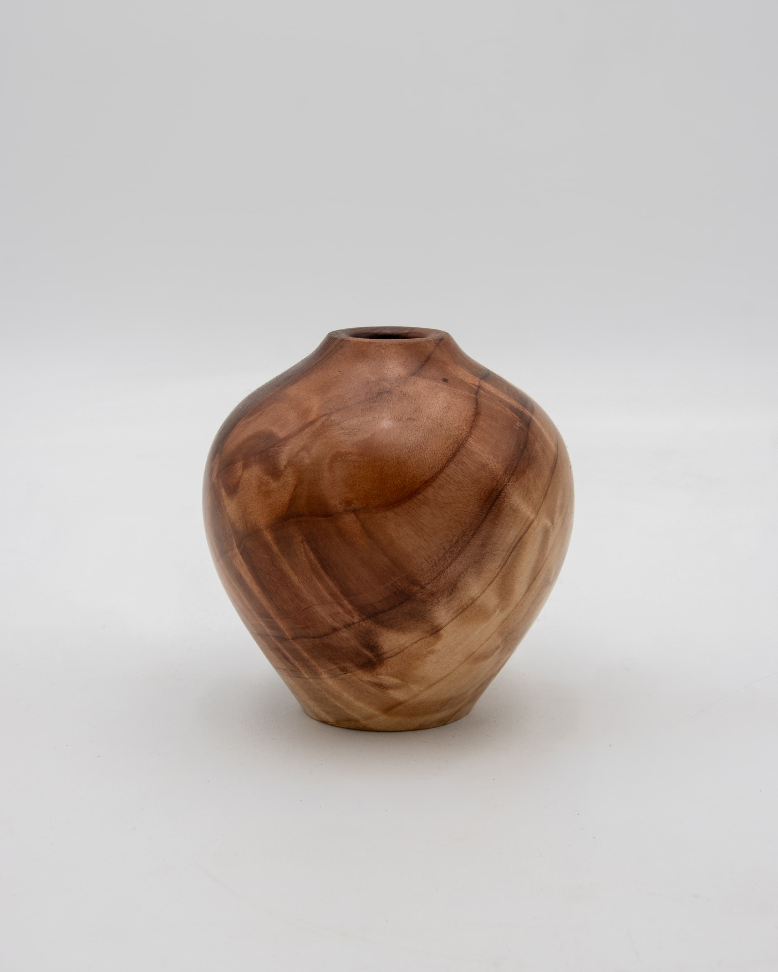 Redwood Hollow Form, 3.25" x 4"