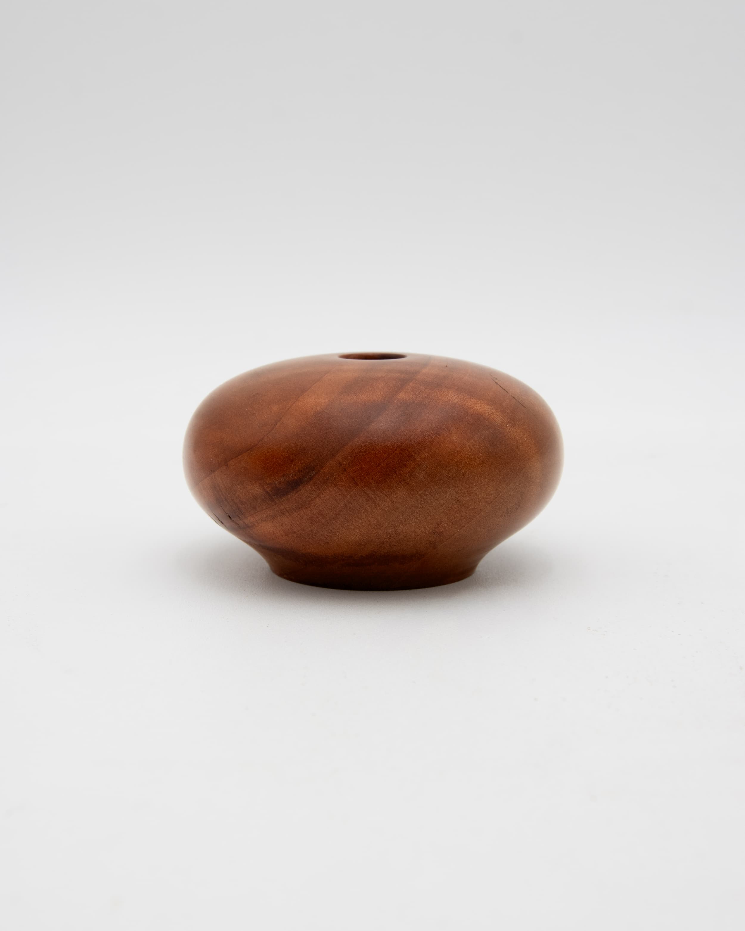 Xylosma Hollow Form, 2.5" x 1.5"