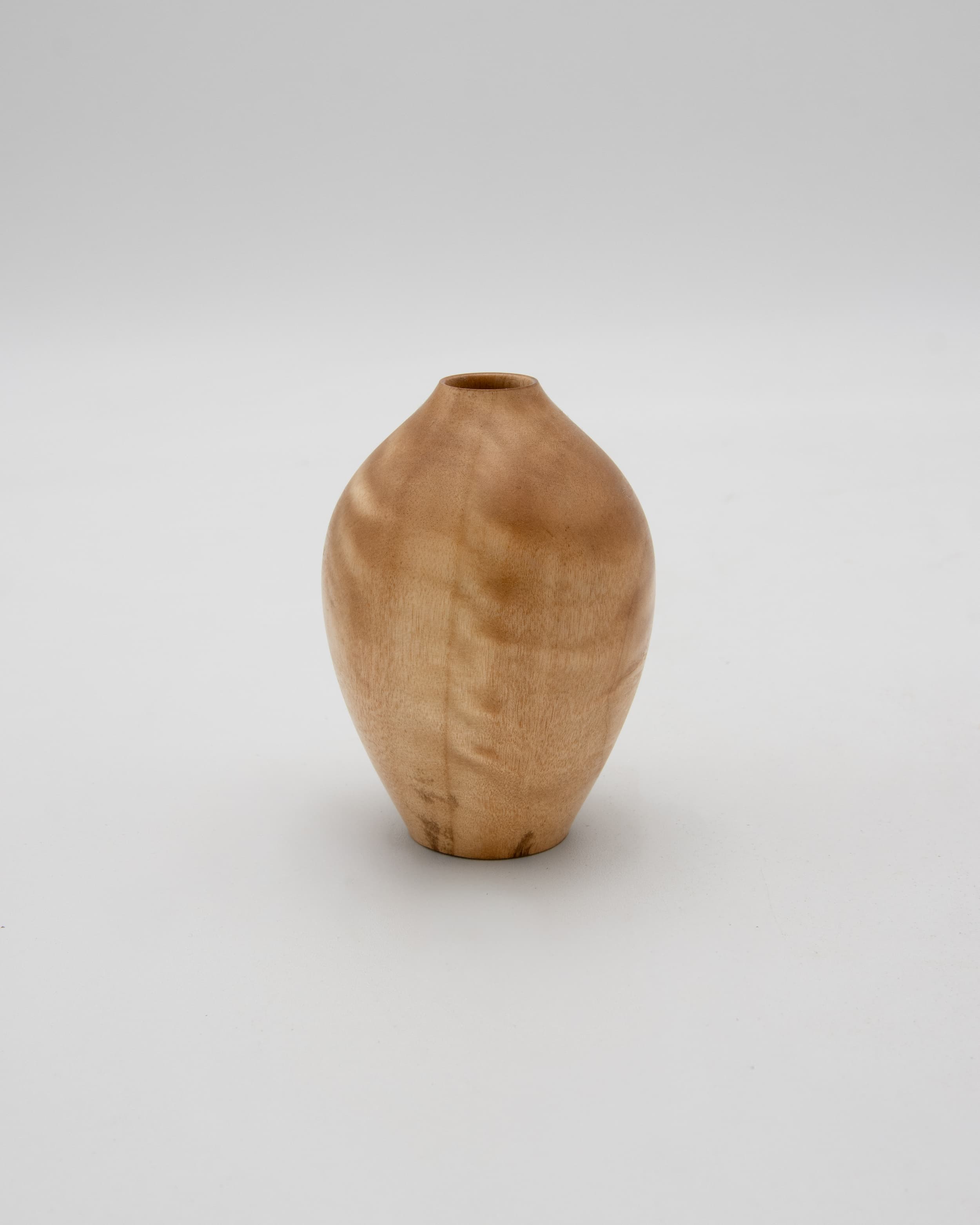 Figured Maple Hollow Form, 2" x 3"