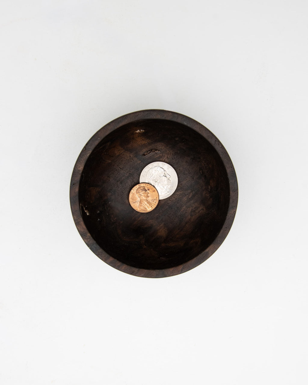 Black Walnut Burl Bowl, 3.75" x 2.25"