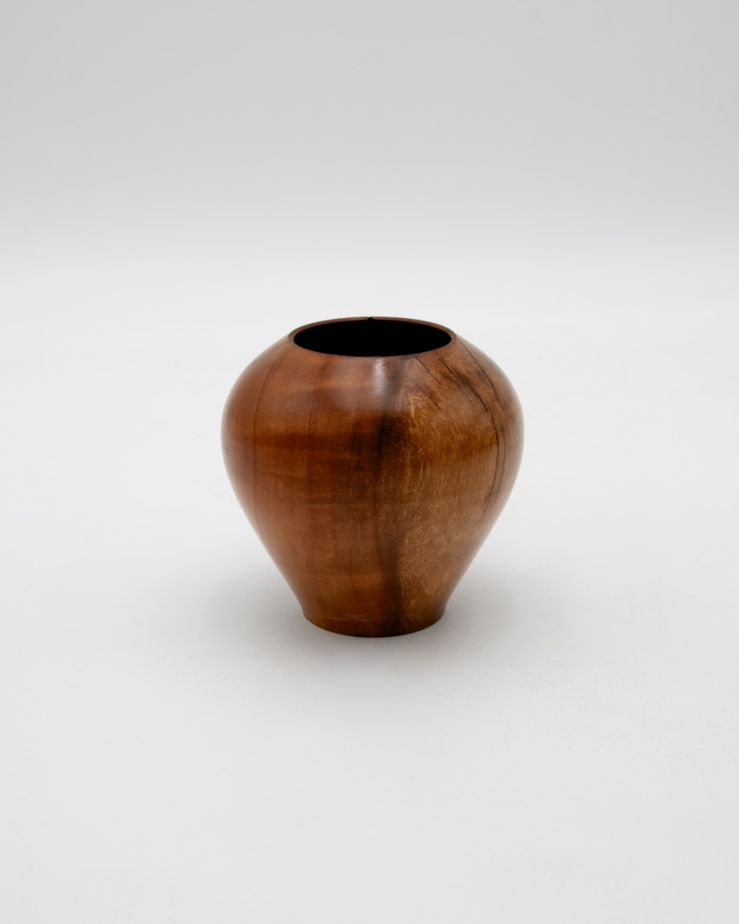Xylosma Hollow Form, 3" x 3"