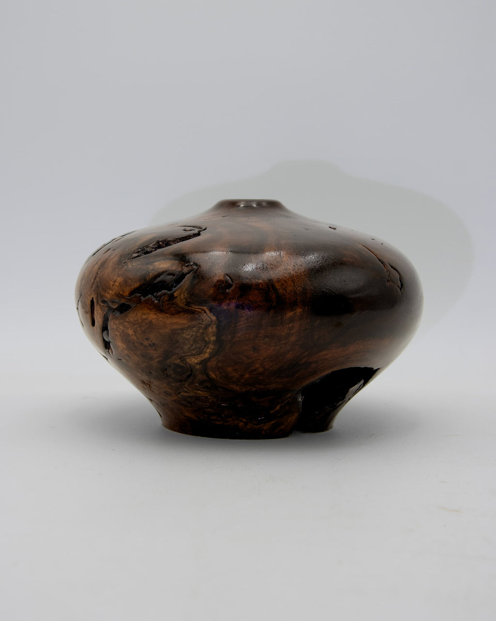 Black Walnut Burl Hollow Form 5.5" x 3.5"