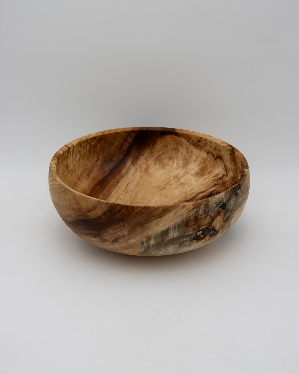 Figured Buckeye Bowl, 8.5" x 3"