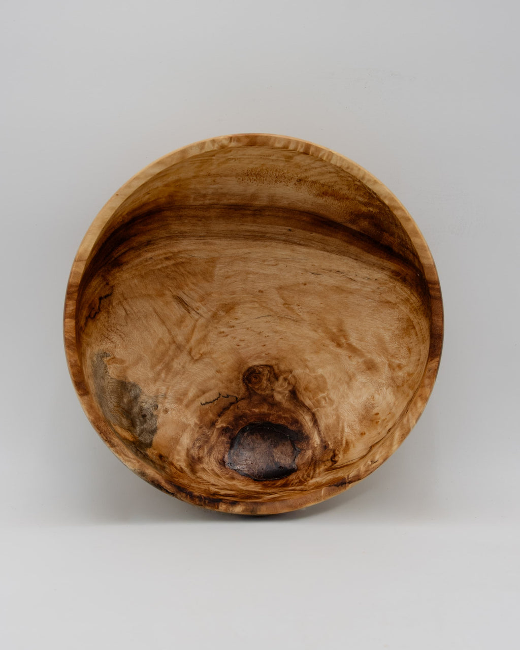 Figured Buckeye Bowl, 8.5" x 3"