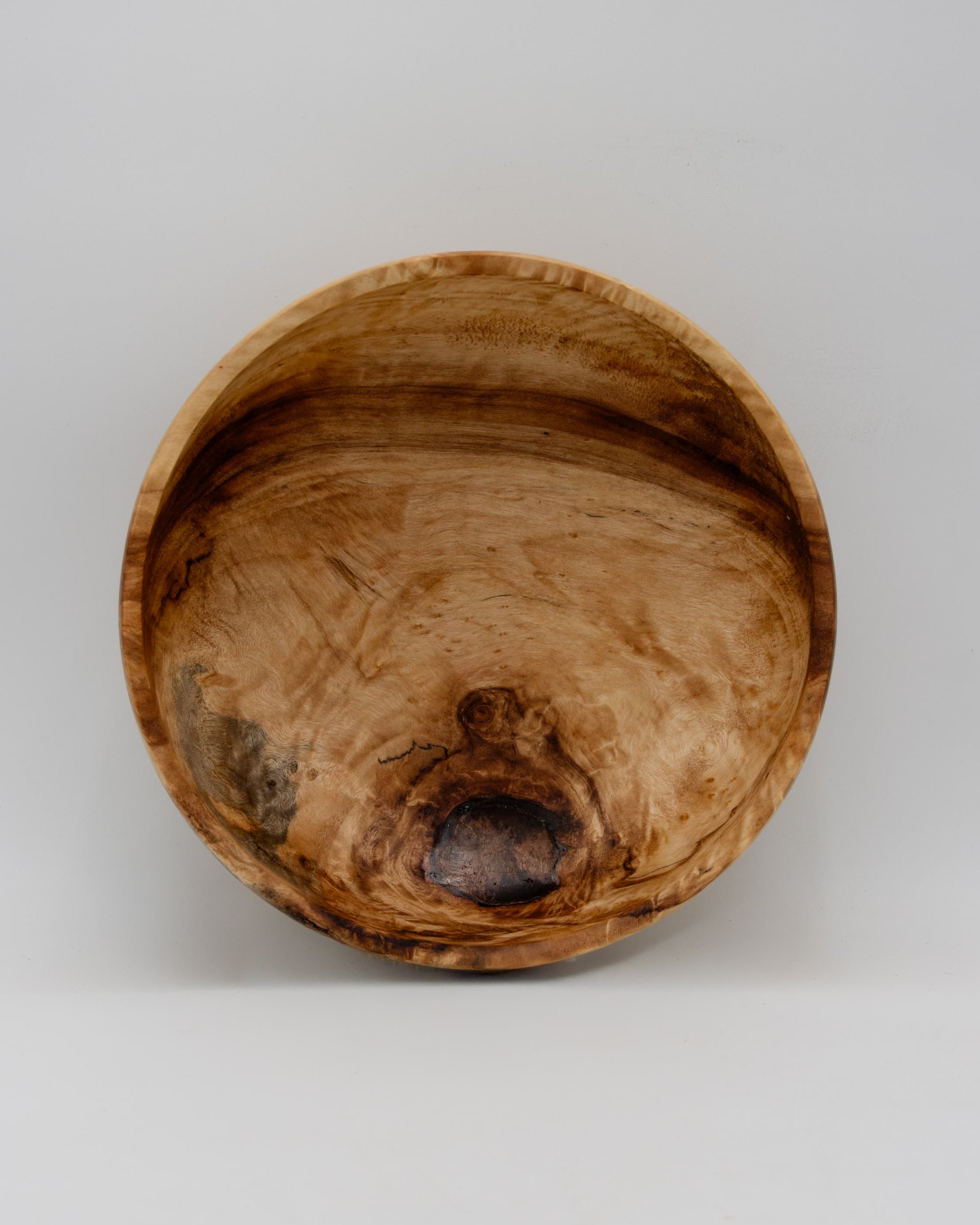 Figured Buckeye Bowl, 8.5" x 3"
