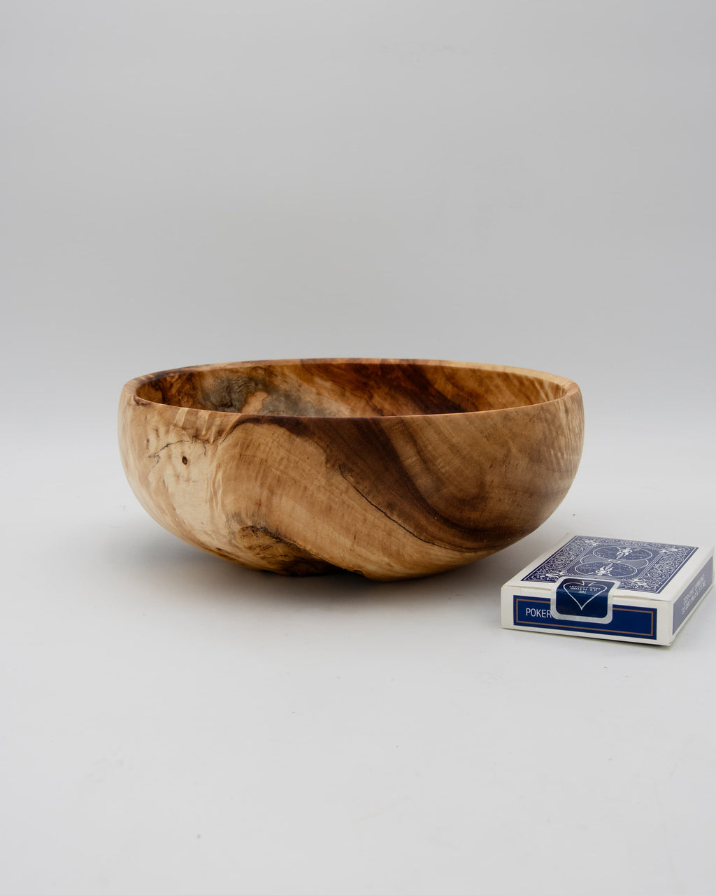 Figured Buckeye Bowl, 8.5" x 3"