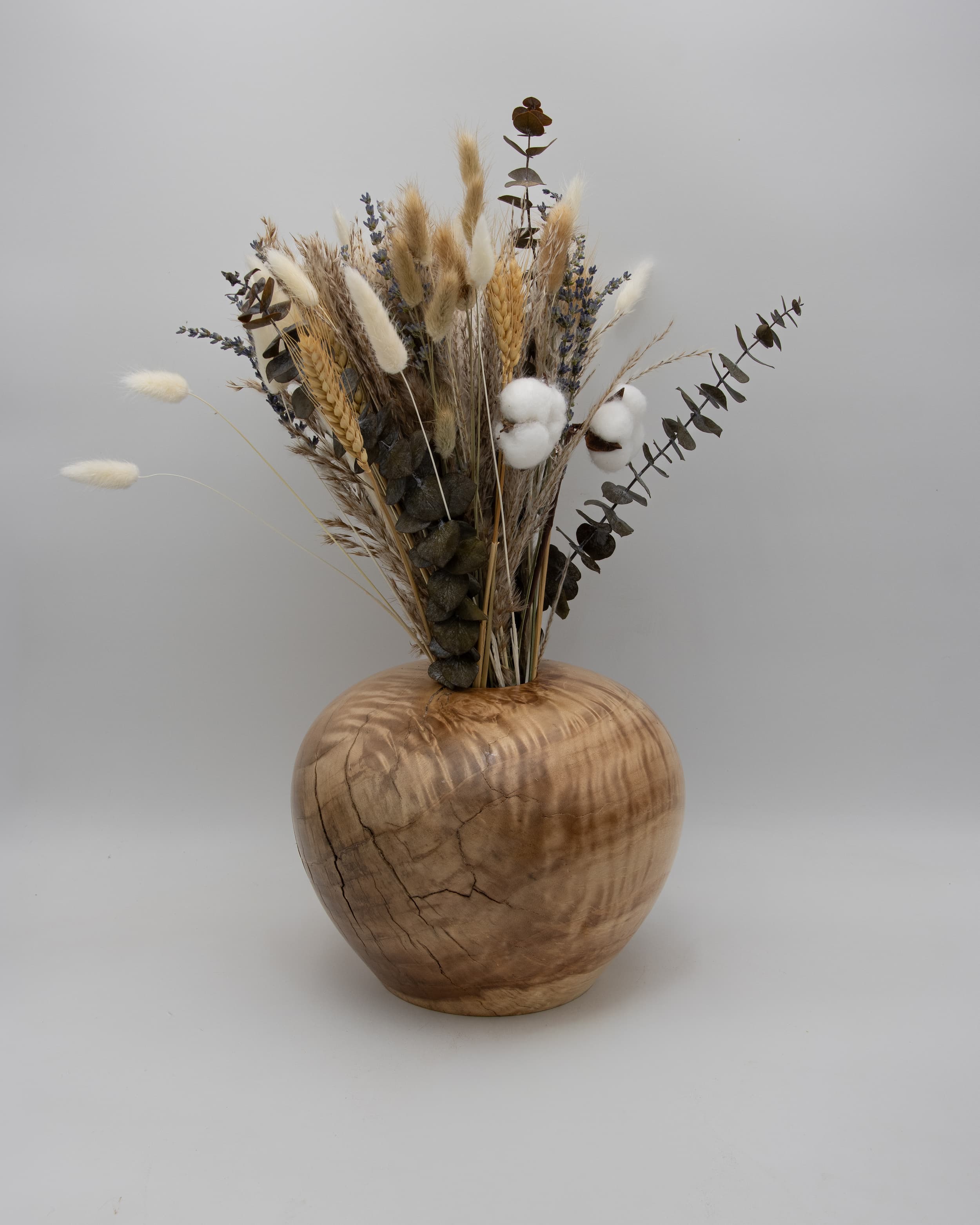 Mappa Burl Hollow Form, 9" x 7"