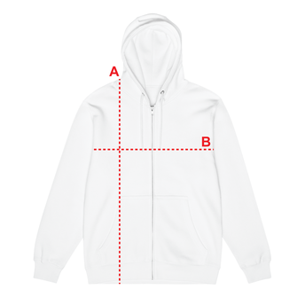 Classic Logo Full Zip Hoodie (Printed Front & Back)