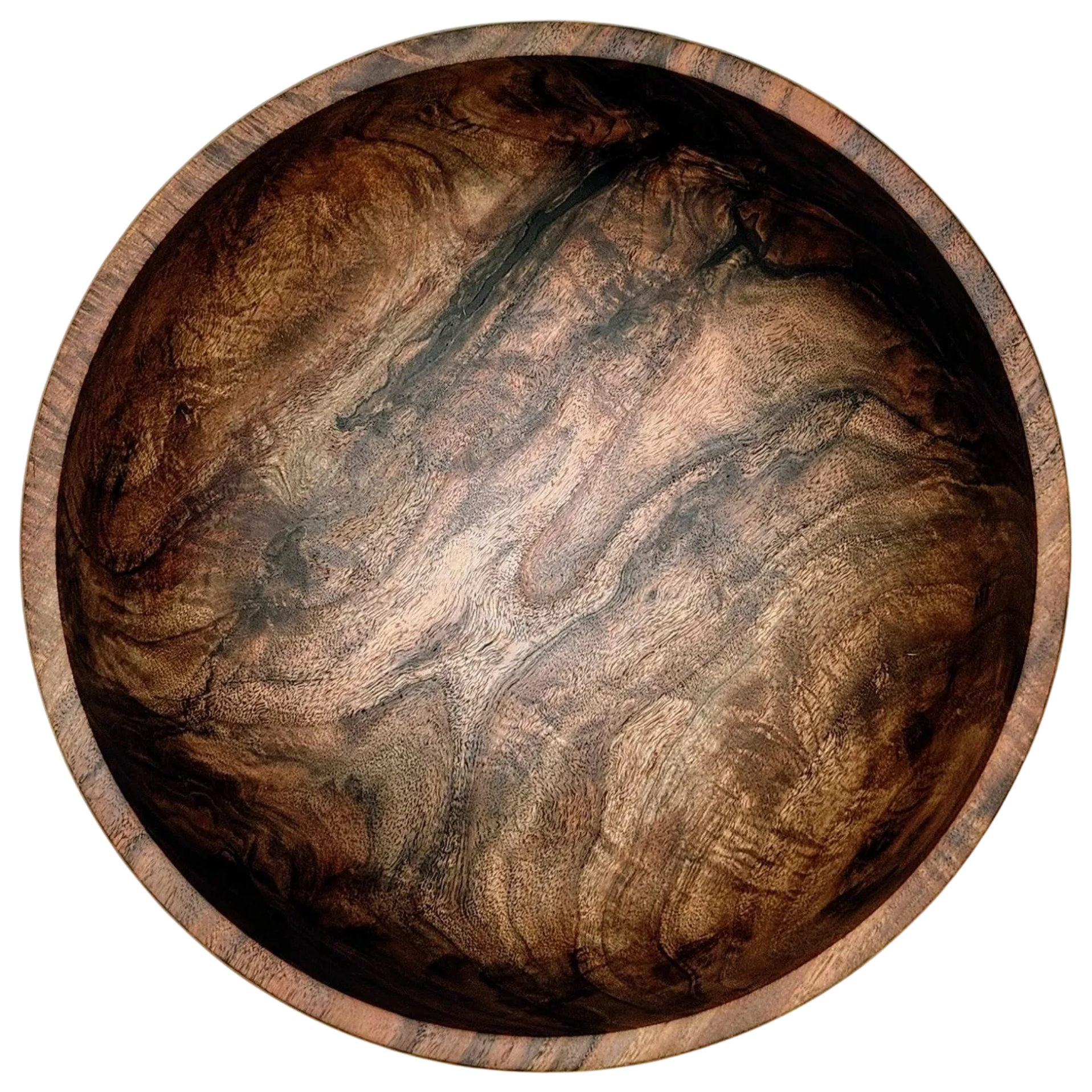 Black Walnut Bowl, 14" x 5"