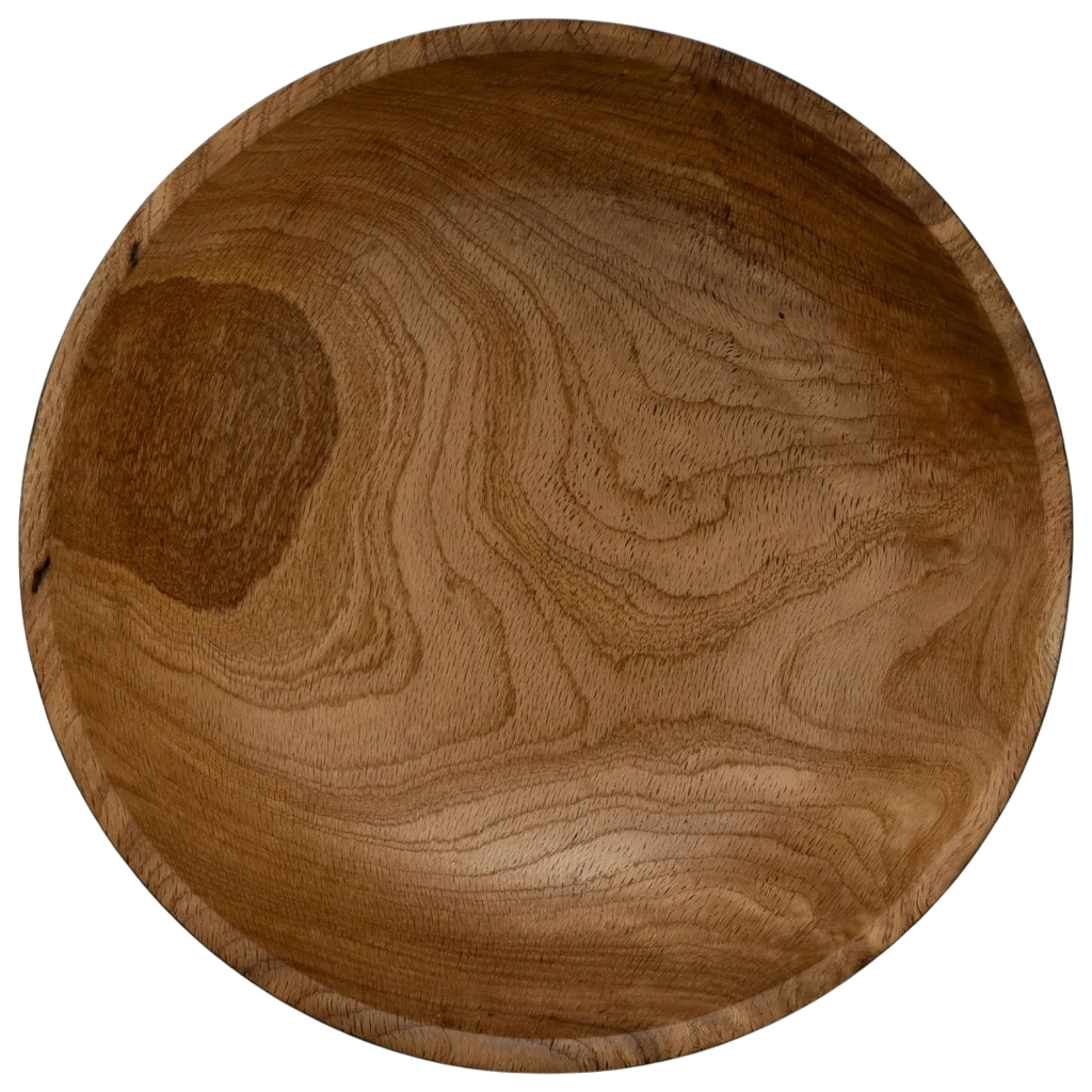 Shou Sugi Ban White Oak Bowl, 13" x 4.5"