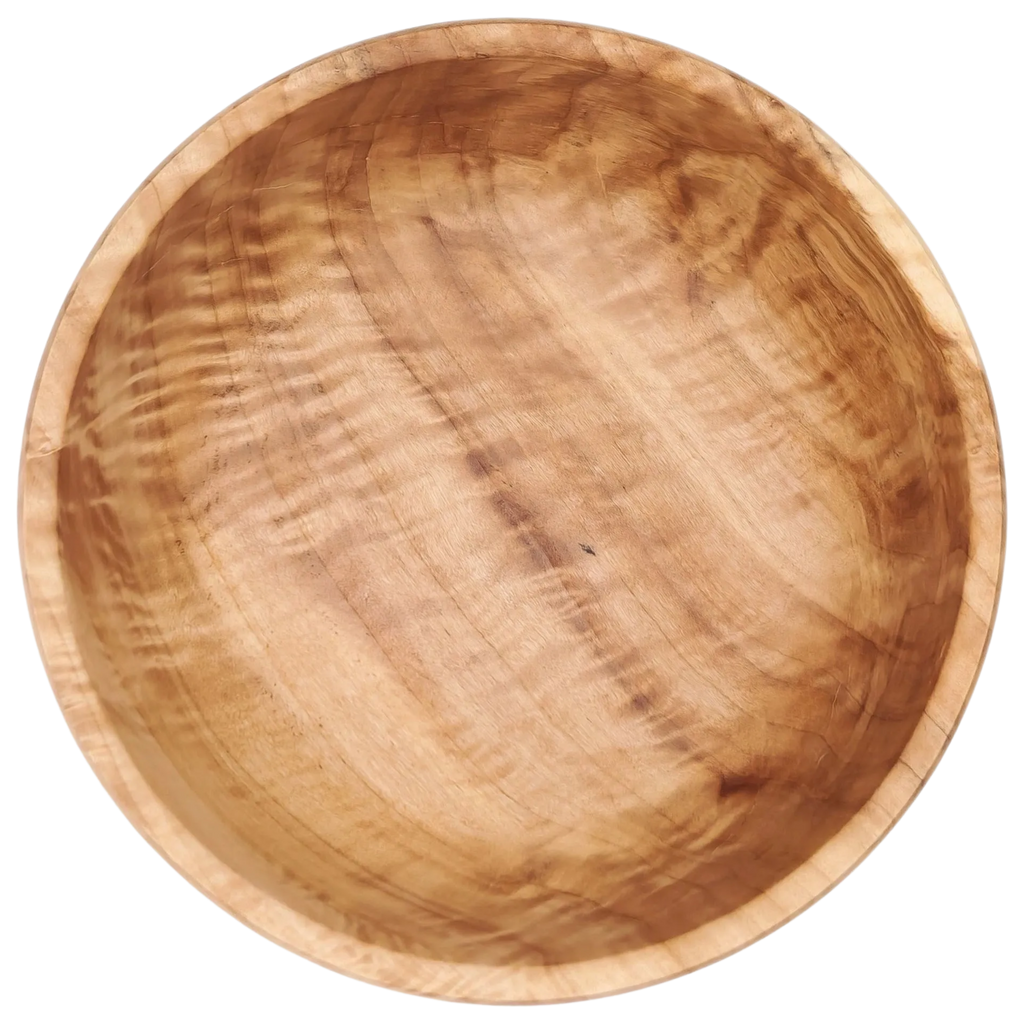 Curly Maple Bowl, 12.5" x 4.5"