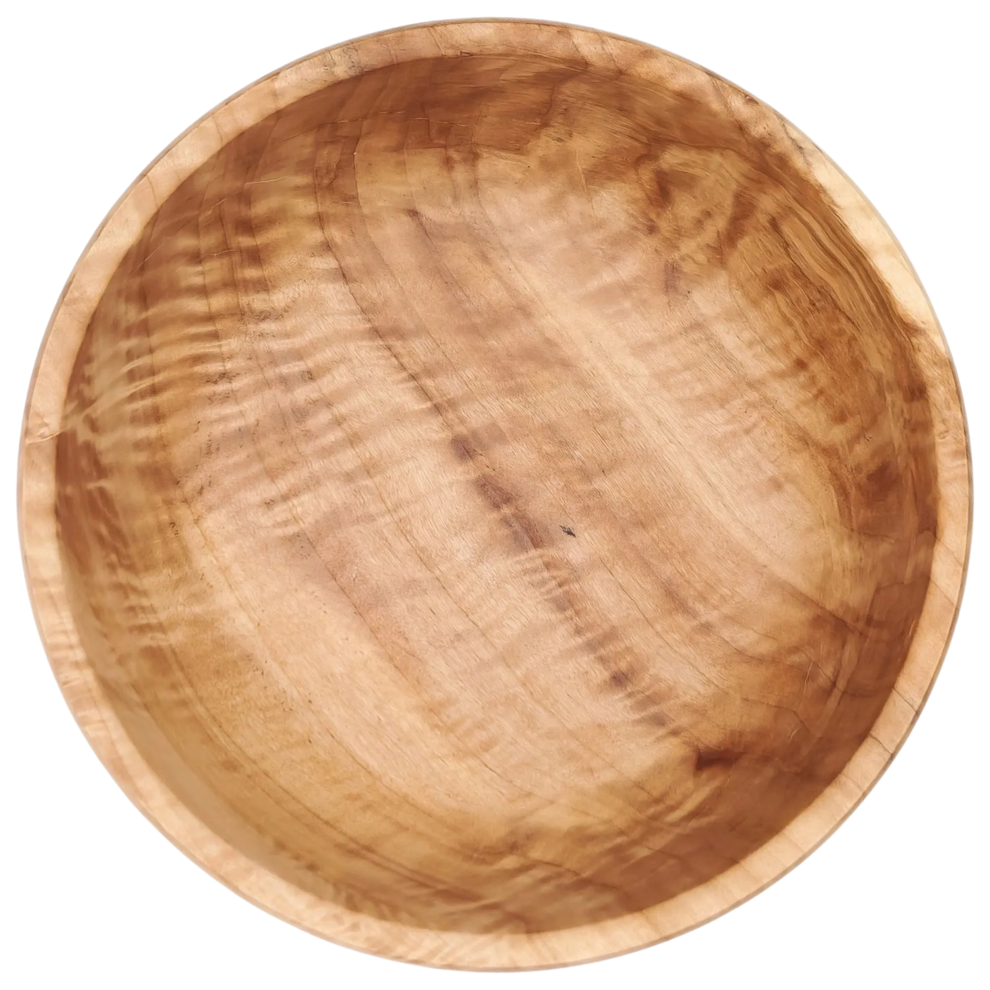 Curly Maple Bowl, 12.5" x 4.5"