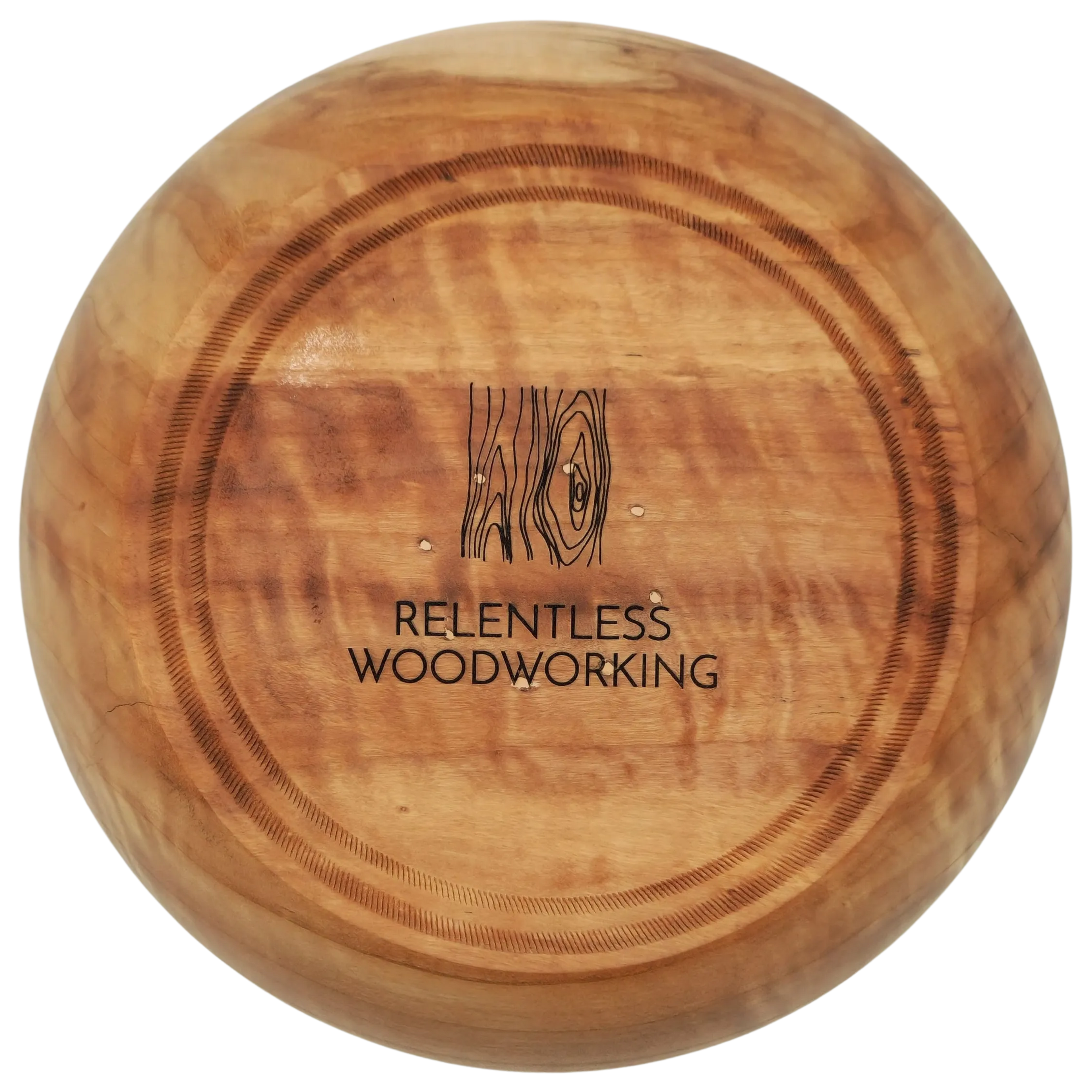 Curly Maple Bowl, 12.5" x 4.5"