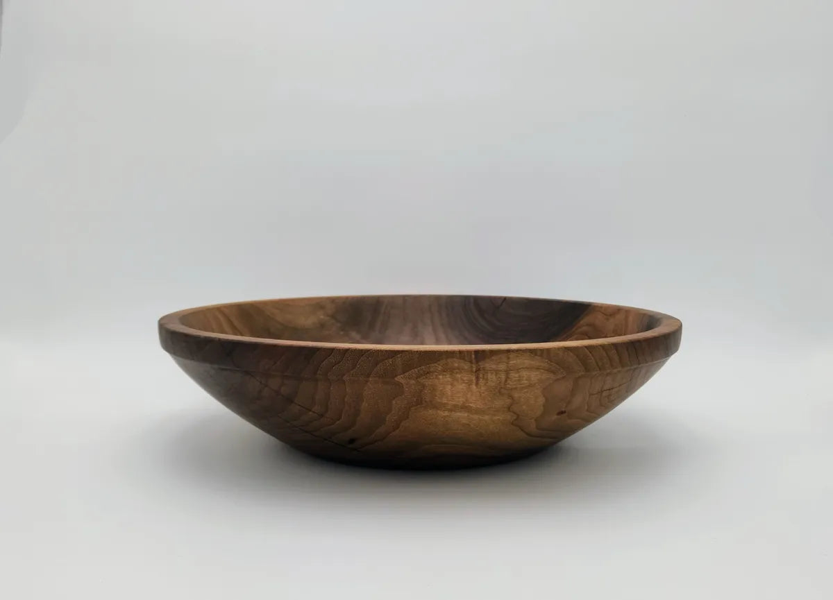 Walnut Bowl, 15" x 4"