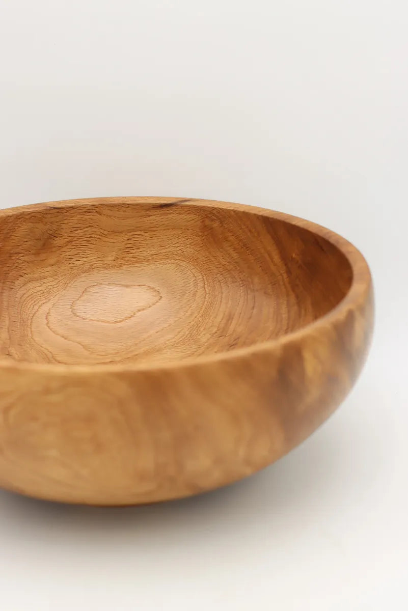 White Oak Bowl, 14" x 4"